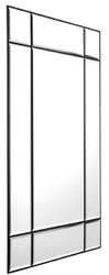 Casa Padrino espejo / espejo de pared de lujo bronce 90 x 3 x H. 140 cm - Muebles de Lujo