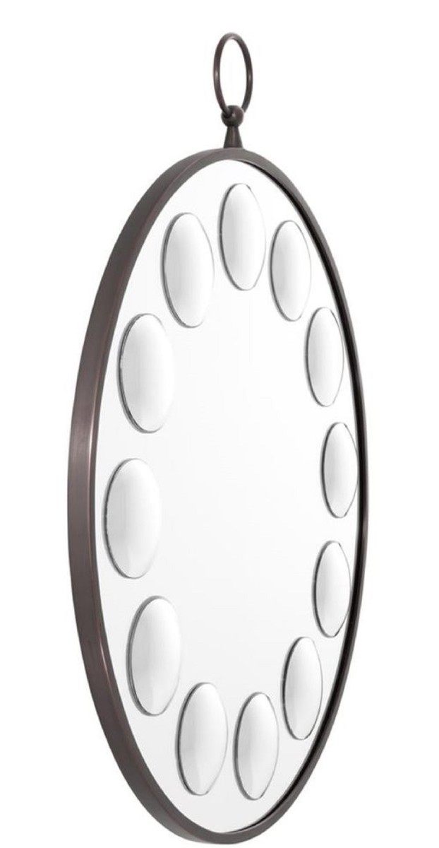 Casa Padrino miroir / miroir mural de luxe bronze 60 x 3 x H. 70 cm - Accessoires de Décoration de Luxe