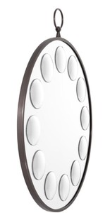 Casa Padrino Luxus Spiegel / Wandspiegel Bronze 60 x 3 x H. 70 cm - Luxus Deko Accessoires