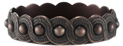 Casa Padrino luxe cendrier en laiton bronze Ø 20,5 x H. 4,5 cm - Collection de Luxe