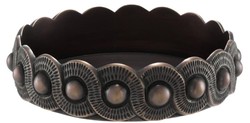 Casa Padrino luxe cendrier en laiton bronze Ø 20,5 x H. 4,5 cm - Collection de Luxe