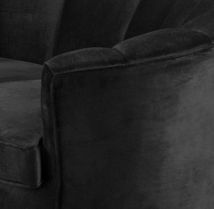 Casa Padrino Designer Sofa Schwarz / Dunkelbronze 164 x 74 x H. 73 cm - Luxus Kollektion