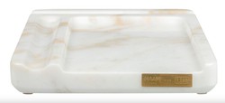 Casa Padrino Luxury Marble telefono, penna e blocco note vassoio bianco - collezione di lusso