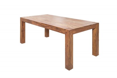 Table à manger design Casa Padrino 160cm en bois massif Sheesham - Mobilier de restaurant - Robuste Table à manger design Casa Padrino 160cm en bois massif Sheesham - Mobilier de restaurant - Robuste