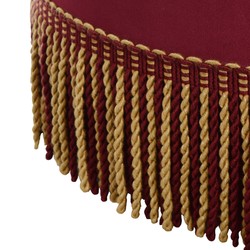 Casa Padrino Luxus Hotel Hocker Vintage Style 50er 60er Jahre Hotelmöbel Luxusmöbel Luxushocker Stool Ottoman Furniture Interior Luxury