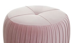 Sgabello di lusso Casa Padrino con pieghe H43 x 53 cm - Qualità di lusso - TUTTI I COLORI - Sgabello rotondo stile vintage Neo Classic - Mobili