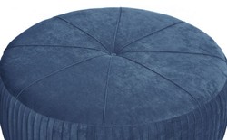 taburete de lujo Casa Padrino con plegables H43 x 92 cm - calidades de lujo - todos los colores - Neo estilo antiguo clásico taburete redondo - Muebles