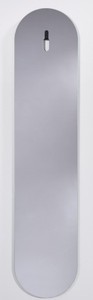 Casa Padrino Specchio da Parete Design Grigio 35 x H. 160 cm - Accessori Decorativi di Lusso