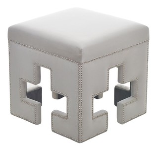 Casa Padrino Luxus Kreuz Sitz Hocker Chesterfield Hotel Möbel Luxury Furniture Stool Ottoman Interior Design Hotel Einrichtung Supplier