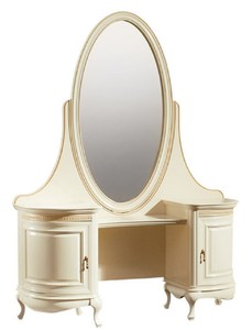 casa padrino luxus barock jugendstil antik stil massivholz schminktisch frisiertisch schmink konsole schlafzimmer hotel möbel