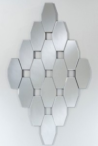 Casa Padrino specchio / specchio a muro di design 84 x H. 145 cm - Accessori di Decorazione di Lusso