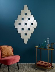 Casa Padrino espejo / espejo de pared para sala de estar 84 x H. 145 cm - Accesorios de Decoración de Lujo