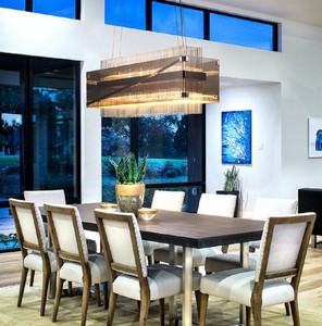 Casa Padrino Luxus Kronleuchter Silber / Dunkelbronze 126,4 x 31,8 x H. 44,5 cm - Luxus Qualität