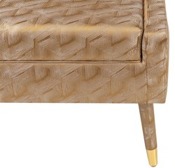 Casa Padrino sillón de lujo oro / oro 76 x 88 x H. 89 cm - Sillón para Sala de Estar Estilo Neoclásico - Muebles de Sala de Estar de Diseño