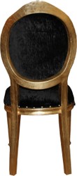 casa padrino luxus barock esszimmer set 6 massivholz samt esszimmerstühle küchenstühle medaillon esszimmer hotel restaurant möbel küchenmöbel 