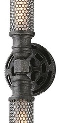 Casa Padrino applique murale de luxe étain antique 13,3 x 10,2 x H. 55,3 cm - Collection de Luxe