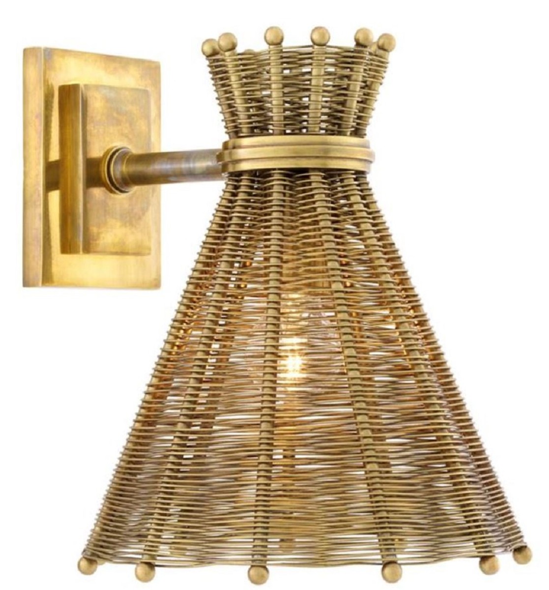 casa padrino luxus designer wandleuchte wandlampe wohnzimmer hotel restaurant club bar büro deko accessoires möbel