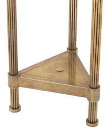 Casa Padrino lampadaire de luxe laiton vintage 70 x 70 x H. 197 cm - Lampadaire Hotel & Restaurant