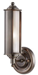 Casa Padrino applique murale de luxe bronze / blanc 12,1 x 12,7 x H. 31,1 cm - Collection de Luxe