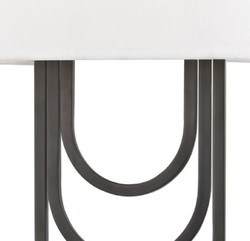 Casa Padrino applique murale de luxe bronze antique / blanc 20,3 x 9,5 x H. 34,3 cm - Applique Murale Design avec Abat-Jour