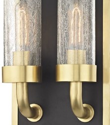casa padrino luxus designer metall glas doppel wandleuchte wandlampe wohnzimmer hotel restaurant club bar büro deko accessoires möbel