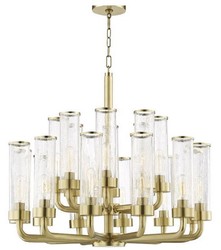 Casa Padrino Luxury Chandelier Antique Brass Ø 82.6 x H. 73.7 cm - Hotel & Restaurant Chandelier - Luxury Collection