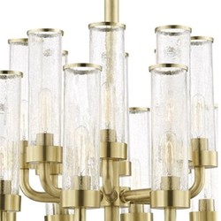 Casa Padrino Luxury Chandelier Antique Brass Ø 82.6 x H. 73.7 cm - Hotel & Restaurant Chandelier - Luxury Collection