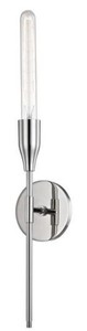 Casa Padrino lámpara de pared de lujo plata 12,1 x 8,9 x H. 59,7 cm - Lámpara de Pared para Sala de Estar