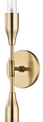 casa padrino luxus designer metall doppel wandleuchte wandlampe wohnzimmer hotel restaurant club bar büro deko accessoires möbel