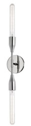 Casa Padrino applique murale double de luxe argent 12,1 x 8,9 x H. 76,2 cm - Collection de luxe