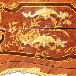 casa padrino luxus barock mahagoni schreibtisch mit schubladen büro hotel ladeneinrichtung möbel