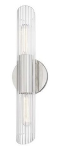 Casa Padrino lámpara de pared de lujo plata 12,1 x 8,9 x H. 43,8 cm - Lámpara de Pared para Sala de Estar