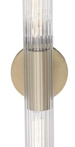 Casa Padrino Luxus Wandleuchte Antik Messingfarben 12,1 x 8,9 x H. 62,9 cm - Wohnzimmer Wandlampe