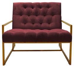 Casa Padrino Poltrona Chesterfield di Lusso 84 x 87,5 x H. 80 cm - Vari Colori - Mobili Chesterfield