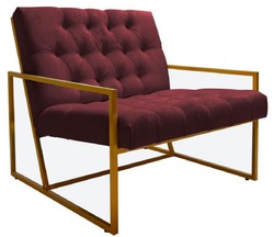 Casa Padrino Poltrona Chesterfield di Lusso 84 x 87,5 x H. 80 cm - Vari Colori - Mobili Chesterfield