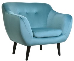 Casa Padrino Fauteuil en Velours de Luxe 97 x 81 x H. 83 cm - Couleurs Variées - Salon Hôtel Office Club Fauteuil - Collection de Luxe