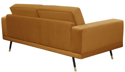 Casa Padrino Luxus Wohnzimmer Sofa 208 x 95 x H. 81 cm - Verschiedene Farben - Luxus Wohnzimmermöbel