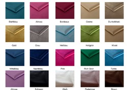 Casa Padrino Divano di Lusso con Pieghe Decorative 144 x 79 x H. 81 cm - Vari Colori - Mobili dell'Hotel Casa Padrino Divano di Lusso con Pieghe Decorative 144 x 79 x H. 81 cm - Vari Colori - Mobili dell'Hotel
