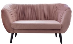 Casa Padrino Divano di Lusso con Pieghe Decorative 144 x 79 x H. 81 cm - Vari Colori - Mobili dell'Hotel