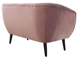 Casa Padrino Divano di Lusso con Pieghe Decorative 144 x 79 x H. 81 cm - Vari Colori - Mobili dell'Hotel