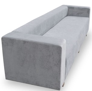 Casa Padrino Luxus Wohnzimmer Samt Sofa 260 x 75 x H. 70 cm - Verschiedene Farben - Wohnzimmermöbel