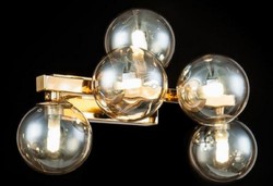 casa padrino luxus designer wohnzimmer hotel restaurant club bar büro wandleuchte wandlampe metall glas deko accessoires möbel