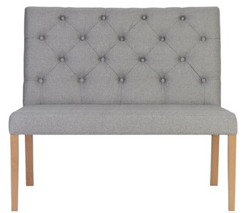Casa Padrino Panca Chesterfield di Lusso con Schienale 107 x 66 x H. 96 cm - Colori Assortiti - Mobili Chesterfield