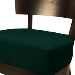 Casa Padrino sillón lounge club de lujo verde oscuro / marrón oscuro 73,5 x 66 x H. 74 cm - Colección de Lujo
