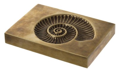 Casa Padrino objet déco de luxe vintage laiton 22 x 16 x H. 3 cm - Accessoires Déco