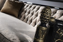 casa padrino luxus barock chesterfield sofa couch wohnzimmer hotel restaurant club bar büro möbel wohnzimmermöbel