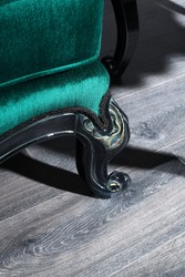Casa Padrino Divano Chesterfield Barocco di Lusso Verde / Nero / Oro 240 x 88 x H. 105 cm - Mobili per Soggiorno in Stile Barocco Casa Padrino Divano Chesterfield Barocco di Lusso Verde / Nero / Oro 240 x 88 x H. 105 cm - Mobili per Soggiorno in Stile Barocco