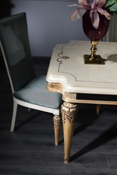 Casa Padrino Luxus Barock Esszimmer Set Verona casa padrino luxus barock esszimmer set esstisch und 4 esszimmerstühle küche esszimmer hotel restaurant club bar möbel esszimmermöbel küchenmöbel
