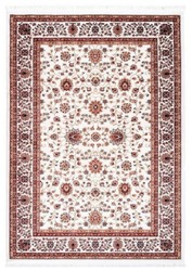 Casa Padrino Living Room Carpet with Oriental Ornaments Cream / Multicolor - Various Sizes