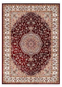 Casa Padrino alfombra con adornos orientales rojo / multicolor - Varios Tamaños - Alfombra de Salón